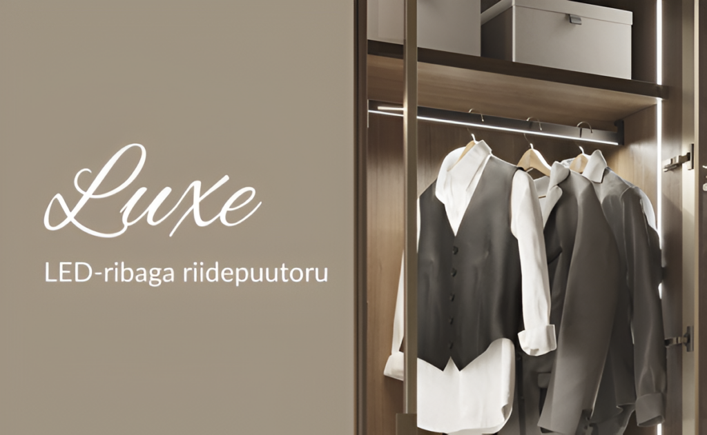 LUXE LED riidepuutoru