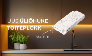 Uus üliõhuke toiteplokk mööblile