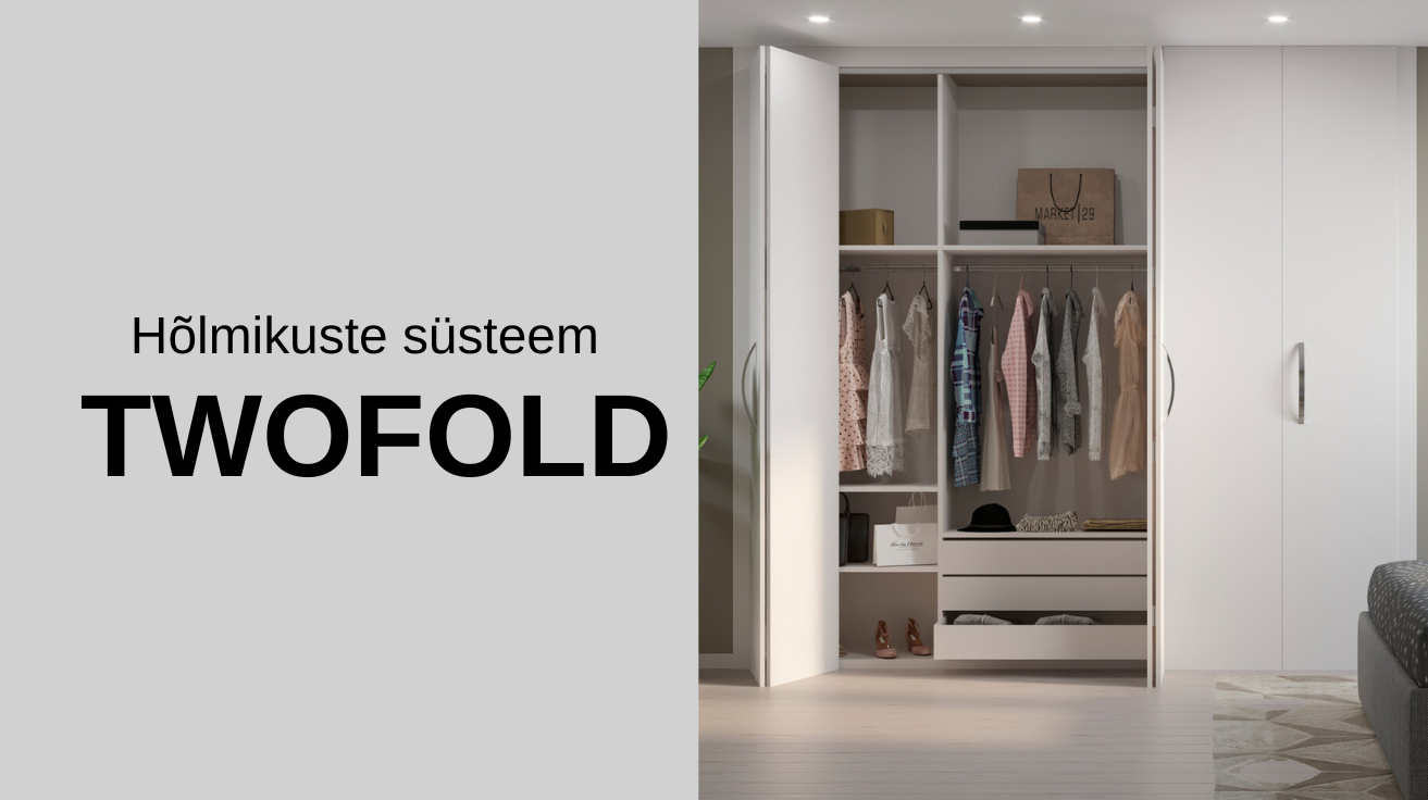 Poster Two Fold hõlmikuste süsteemist